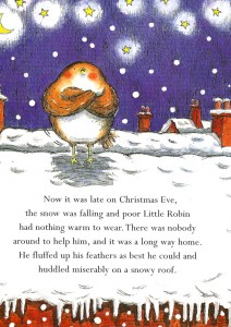 Little Robin Redbreast cold